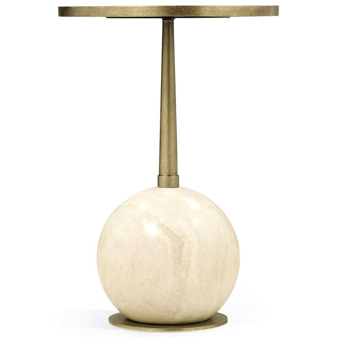 Jonathan Charles Cambrio Faux Marble Accent Table.