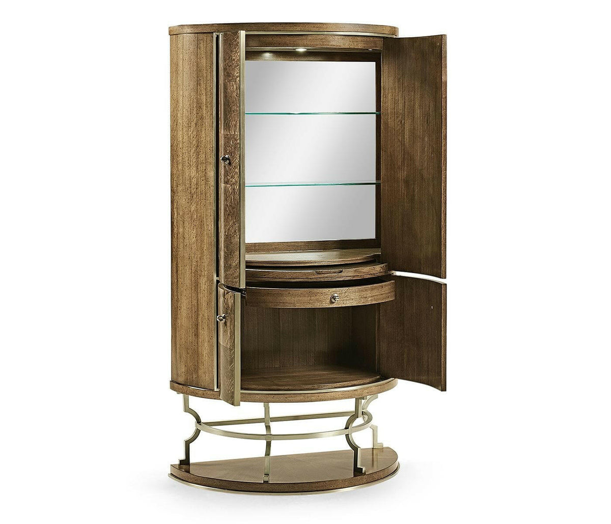 Jonathan Charles Catalonia Home Bar Cabinet.