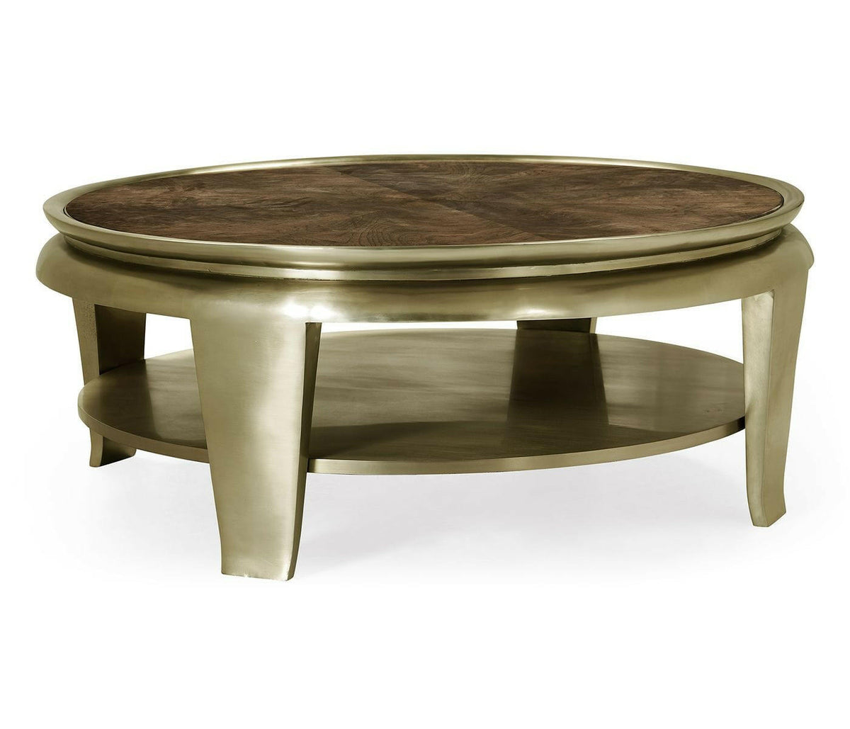 Jonathan Charles Catalonia Walnut Veneer Coffee Table.