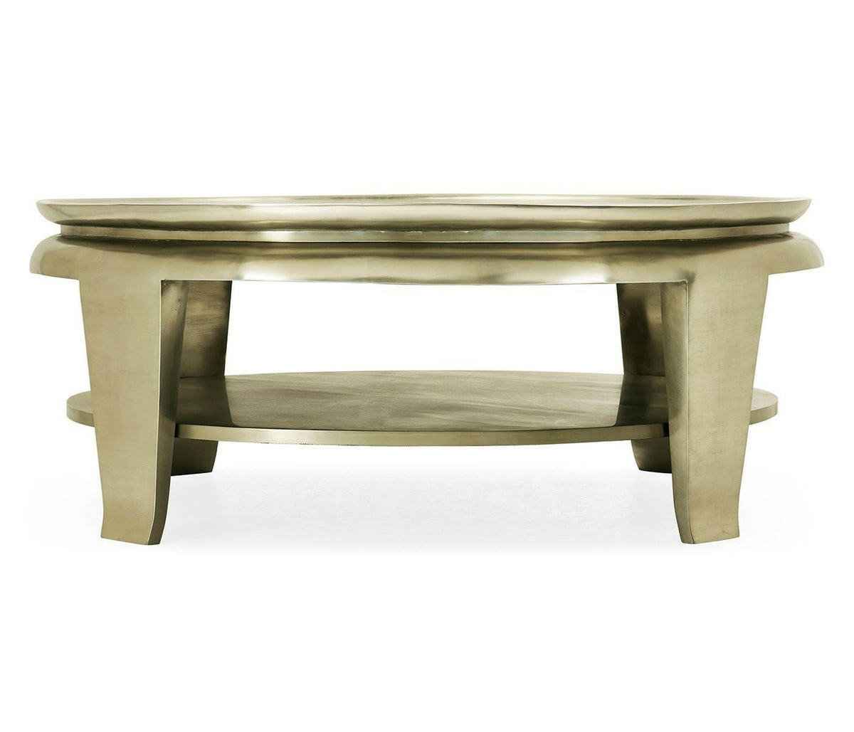 Jonathan Charles Catalonia Walnut Veneer Coffee Table.