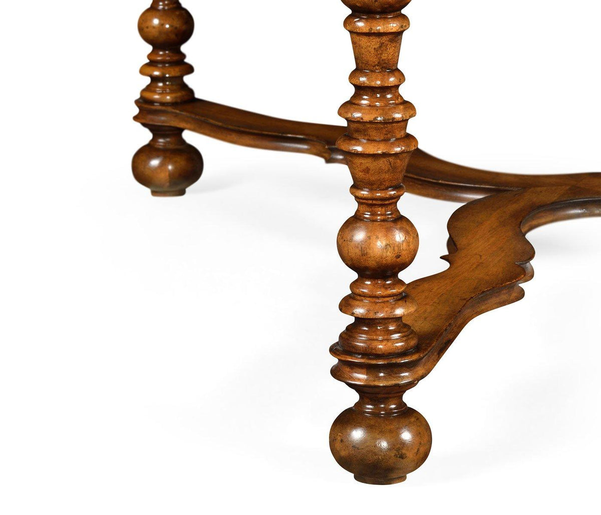 Jonathan Charles Circle Inlay Square Coffee Table.