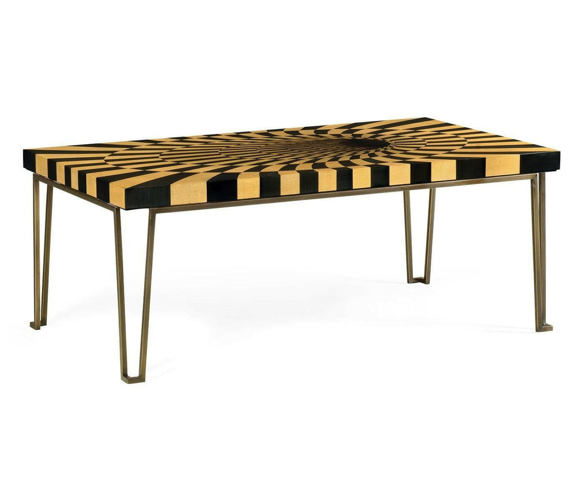 Jonathan Charles Coffee Table Geometric.