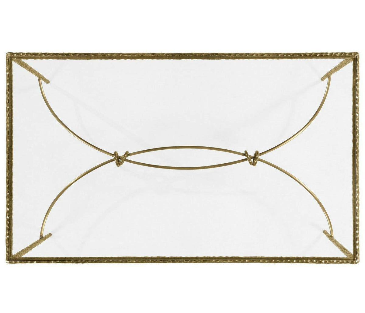 Jonathan Charles Coffee Table Hammered - Brass.