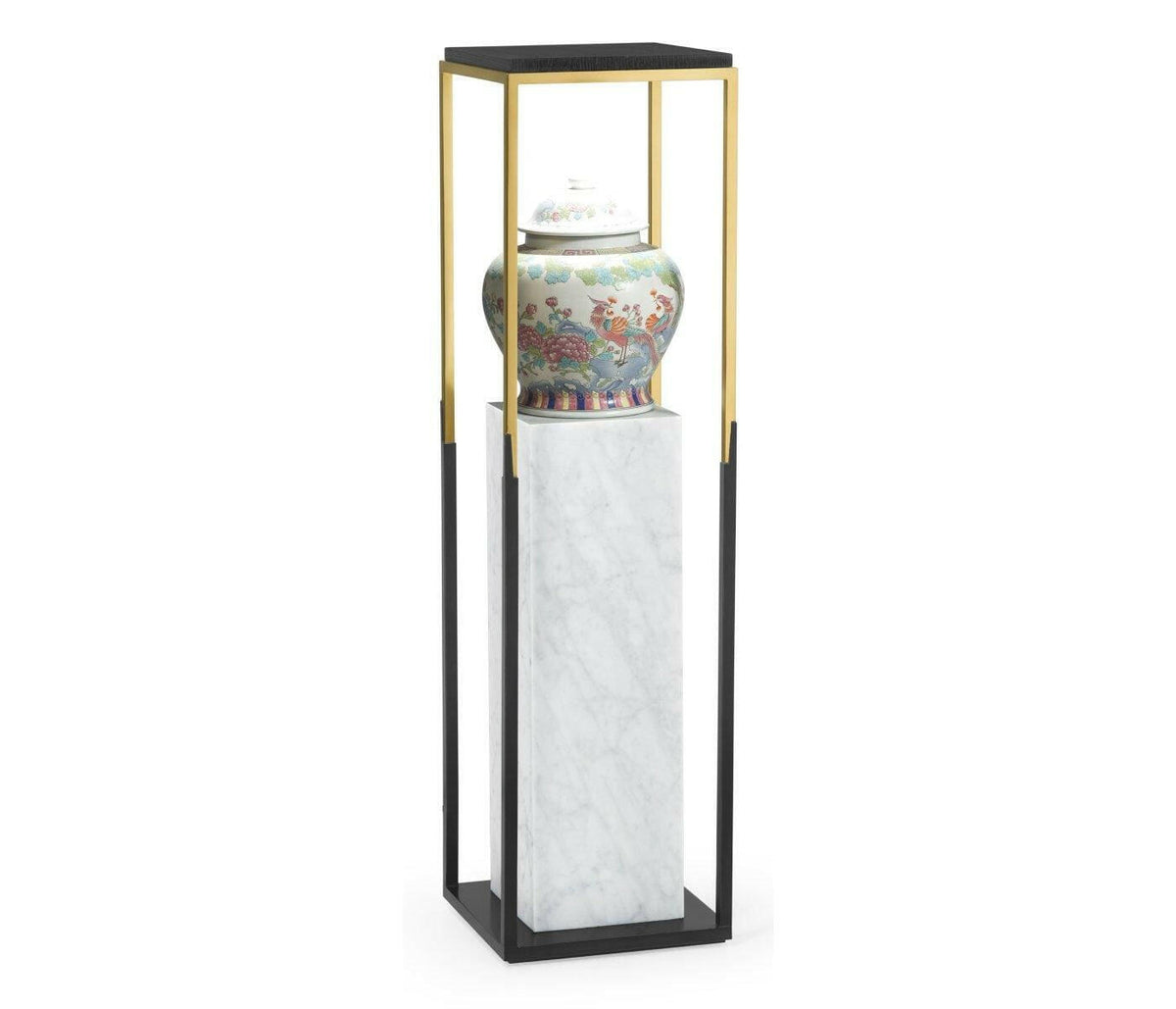 Jonathan Charles Column with White Marble Centre.