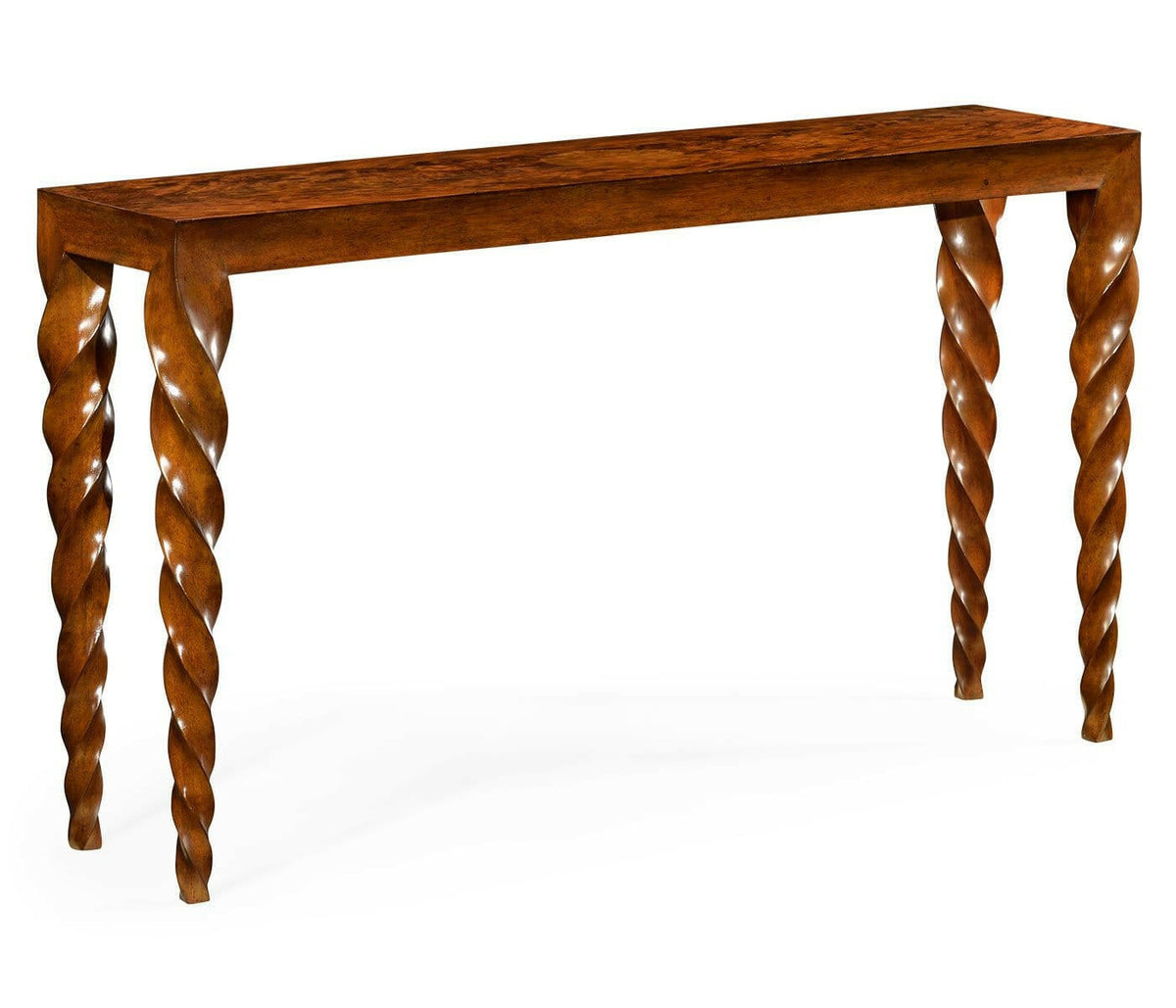 Jonathan Charles Console Table Barley - Walnut.