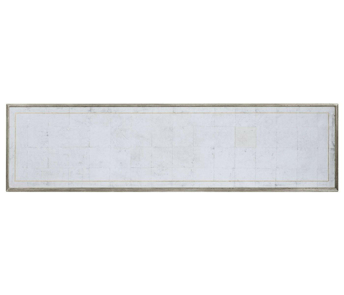 Jonathan Charles Console Table Circles - Silver.