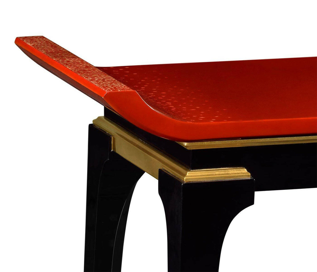 Jonathan Charles Console Table Emperor - Dark Red.