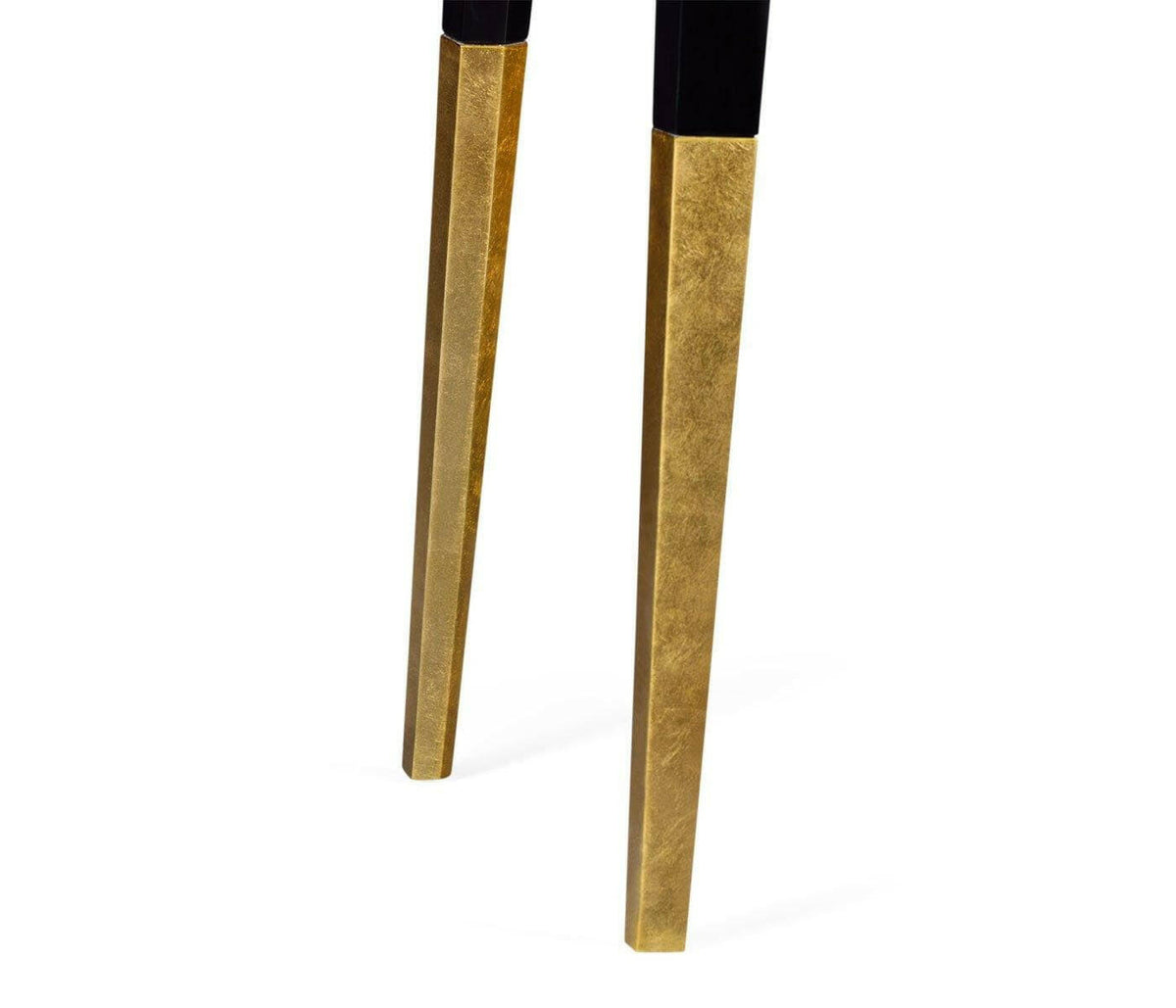 Jonathan Charles Console Table Emperor - Dark Red.