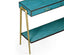 Jonathan Charles Console Table French 1930s - Brass.