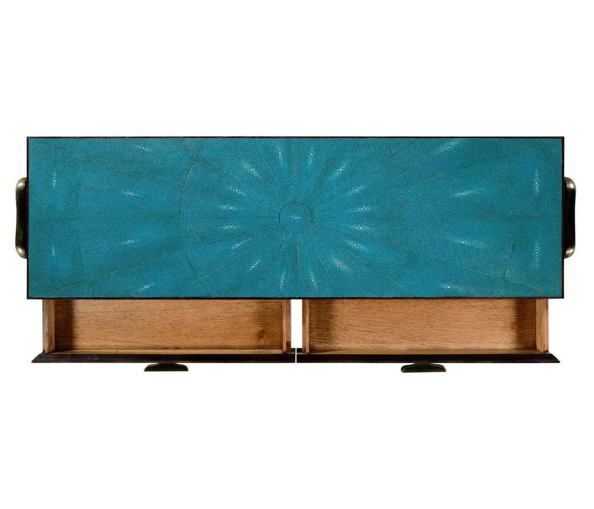 Jonathan Charles Console Table French 1930s - Bronze.