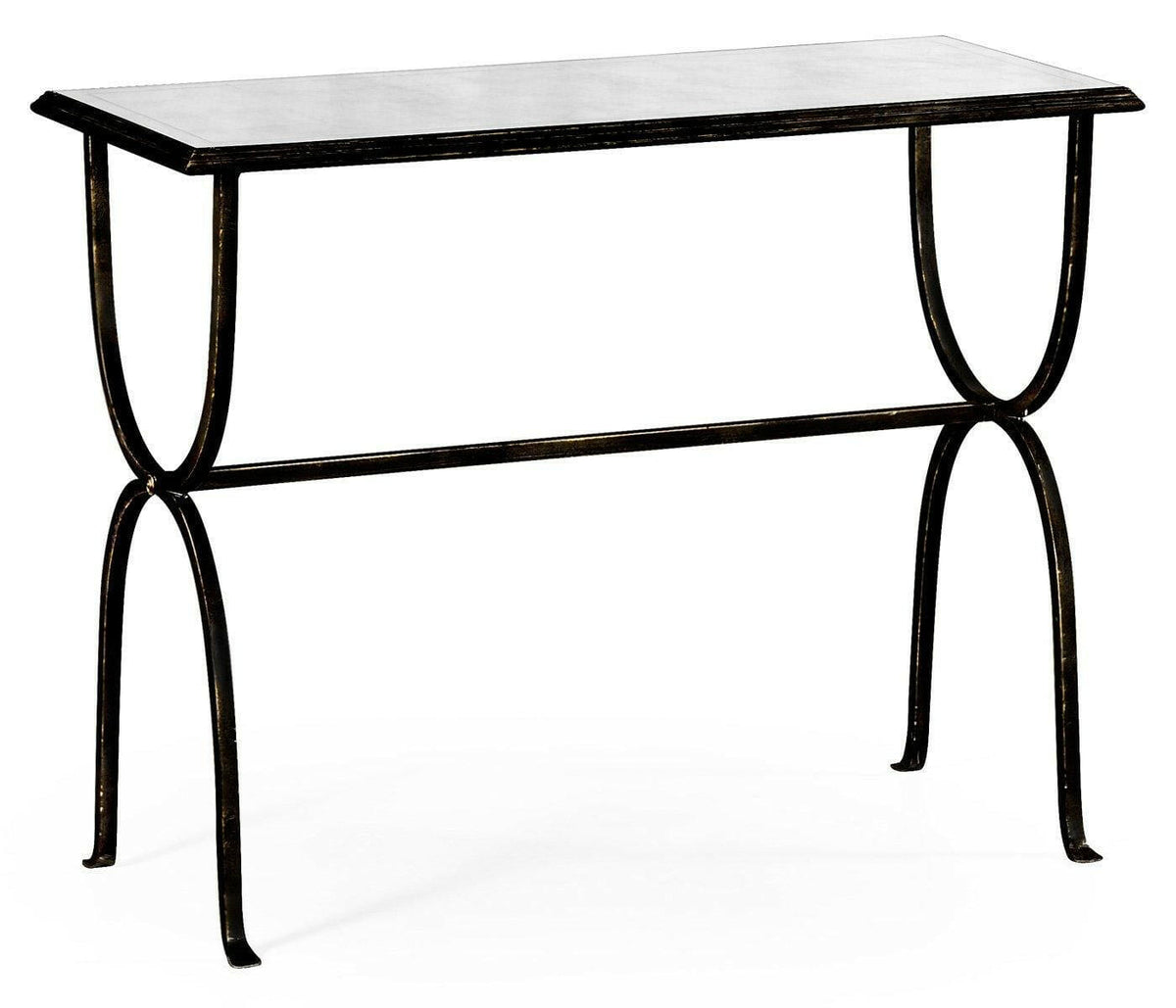 Jonathan Charles Console Table Horseshoe - Bronze.