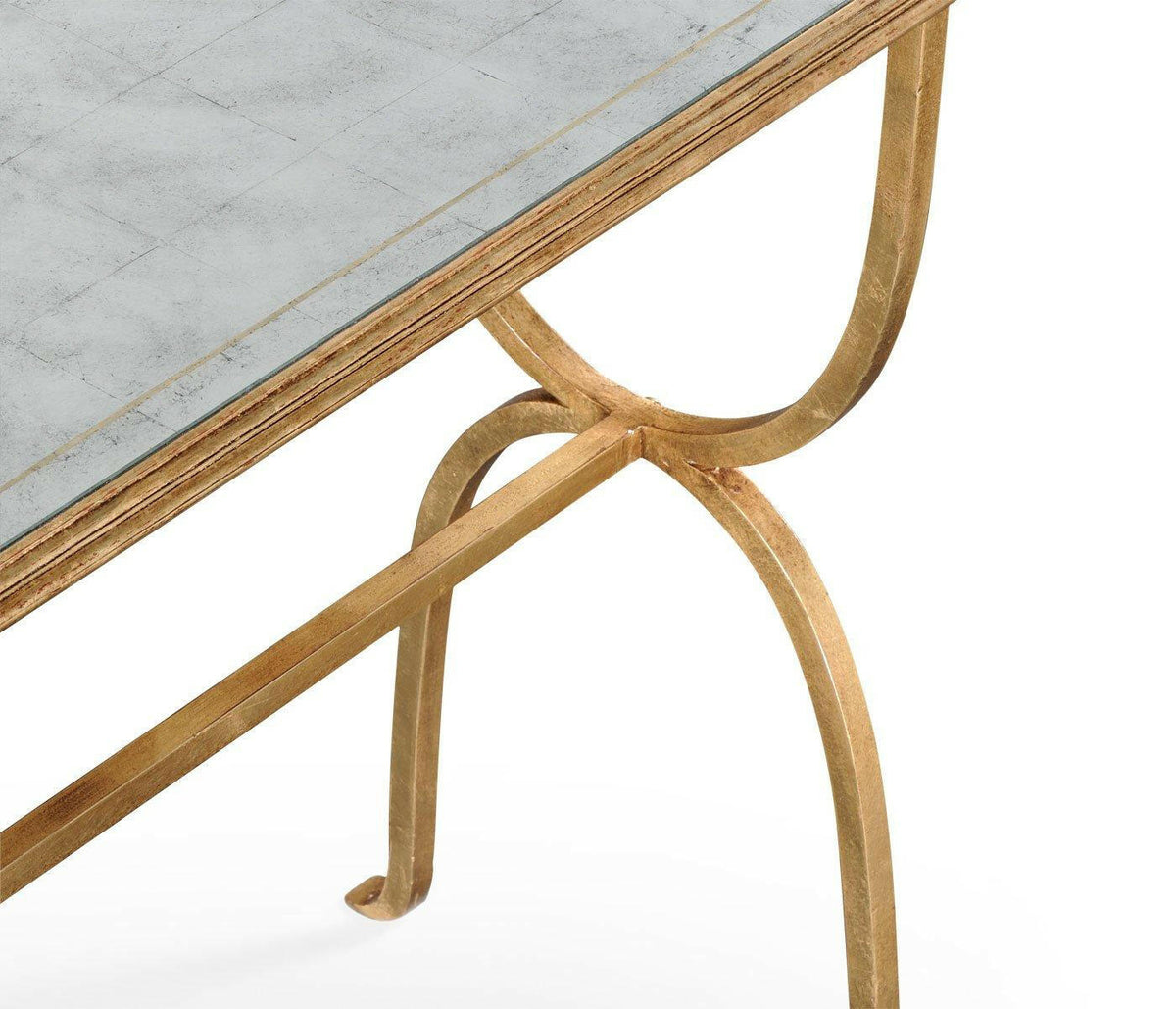Jonathan Charles Console Table Horseshoe - Gilded.