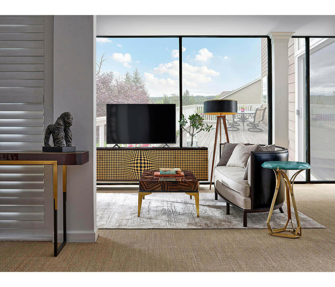 Jonathan Charles Console Table Malaysian.