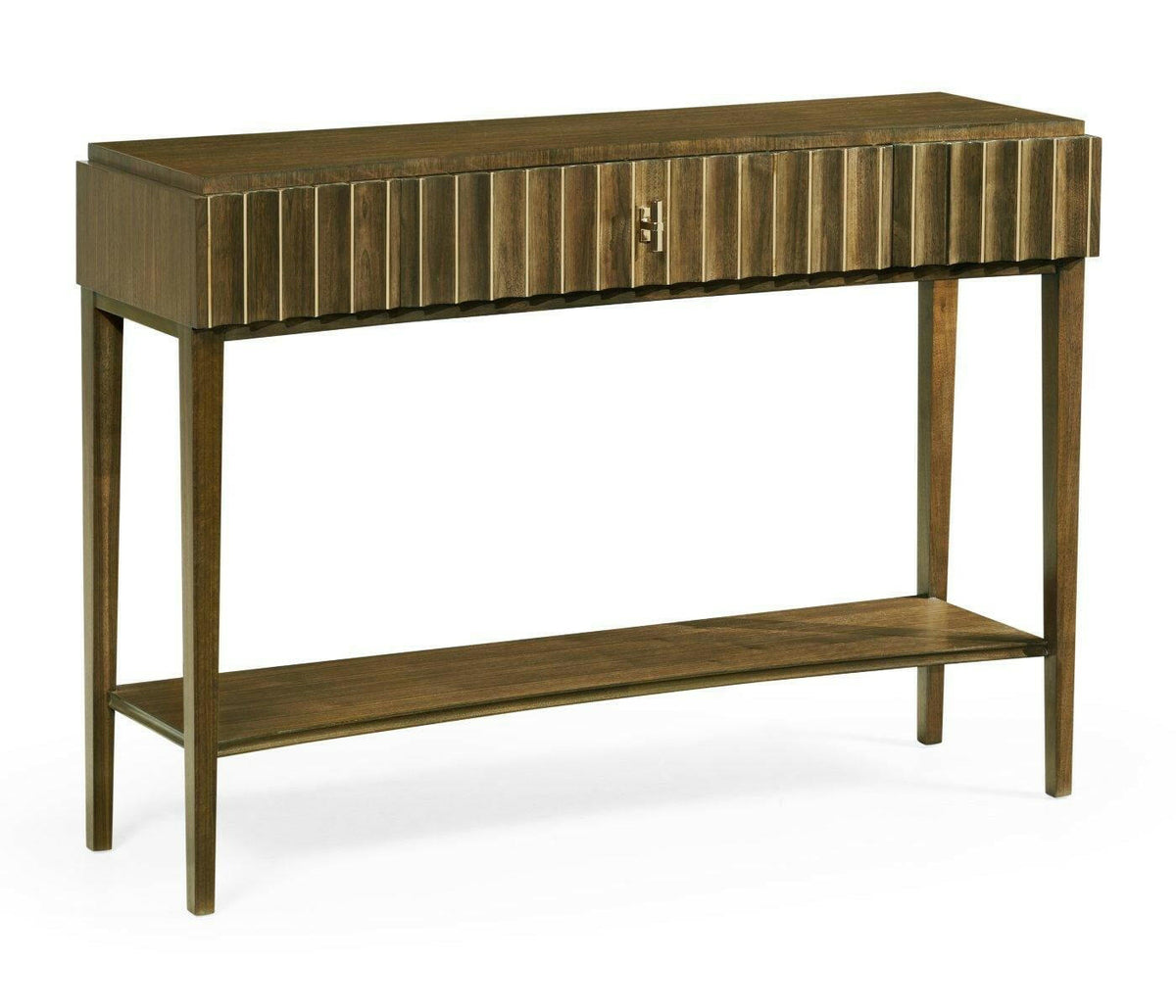 Jonathan Charles Console Table with Drawer Reeded.