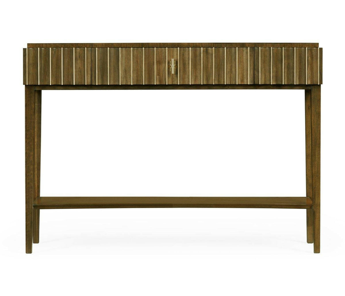 Jonathan Charles Console Table with Drawer Reeded.