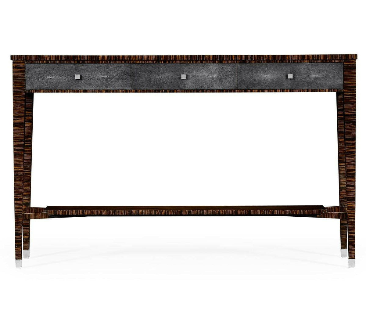 Jonathan Charles Console Table with Drawers Shagreen.