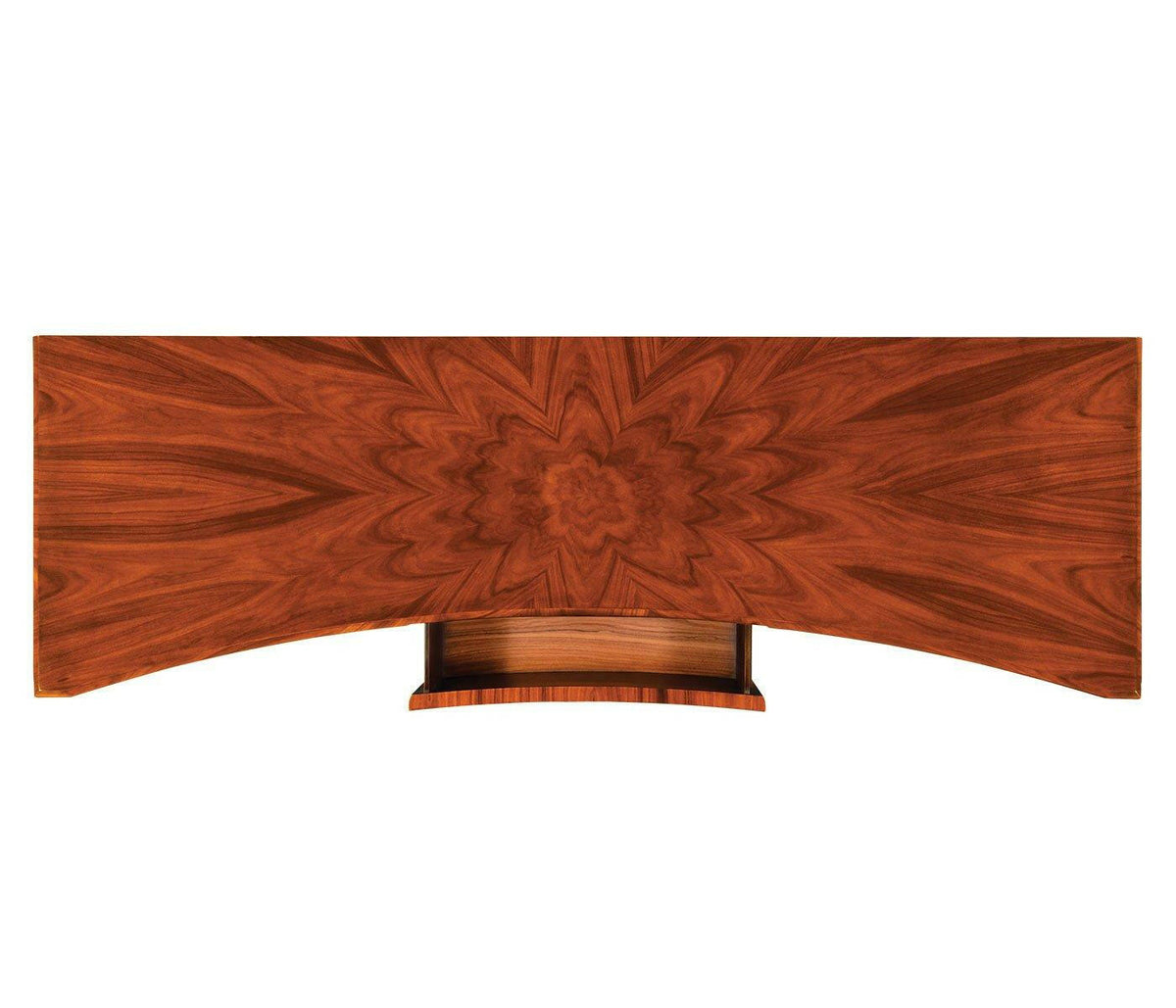 Jonathan Charles Curved Sideboard Rosewood - High Lustre.