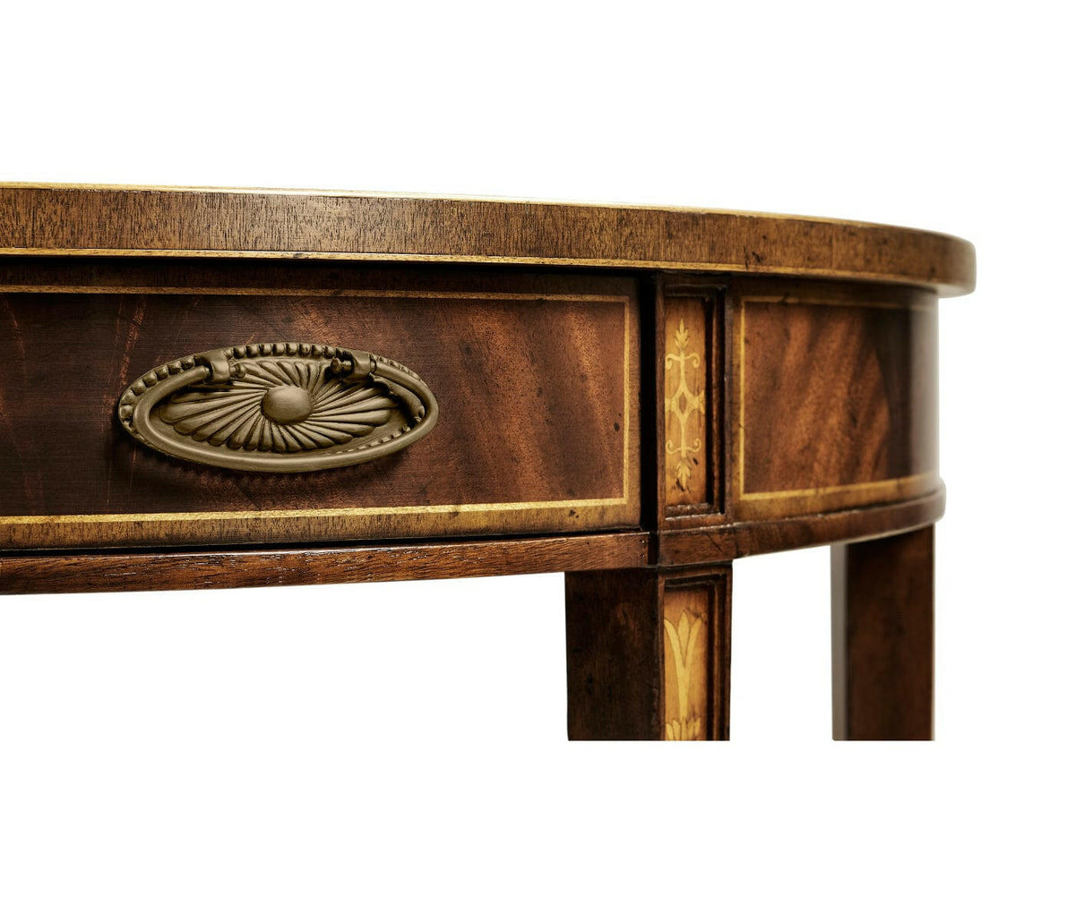 Jonathan Charles Demilune Console Table George Ii.