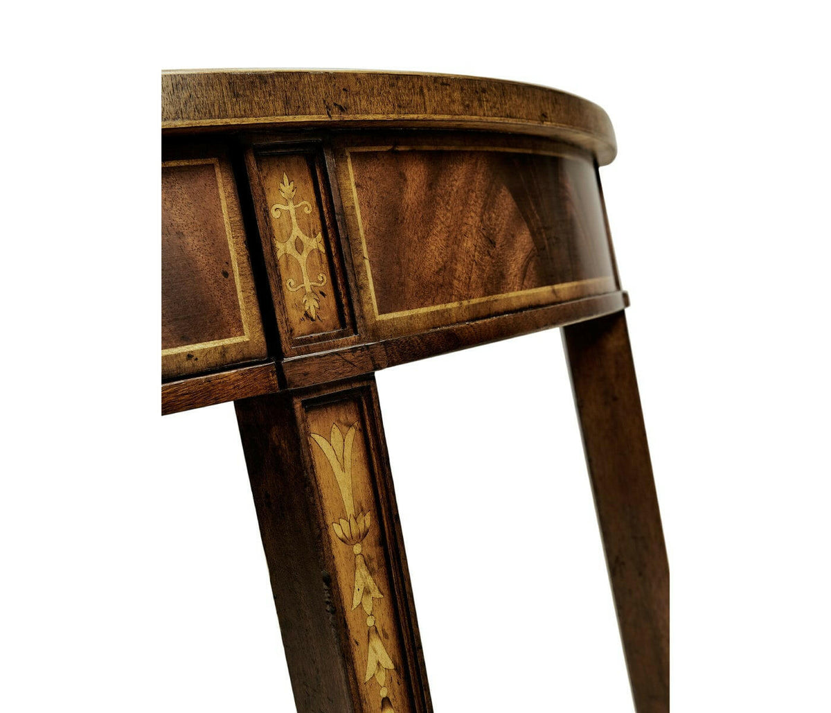 Jonathan Charles Demilune Console Table George Ii.