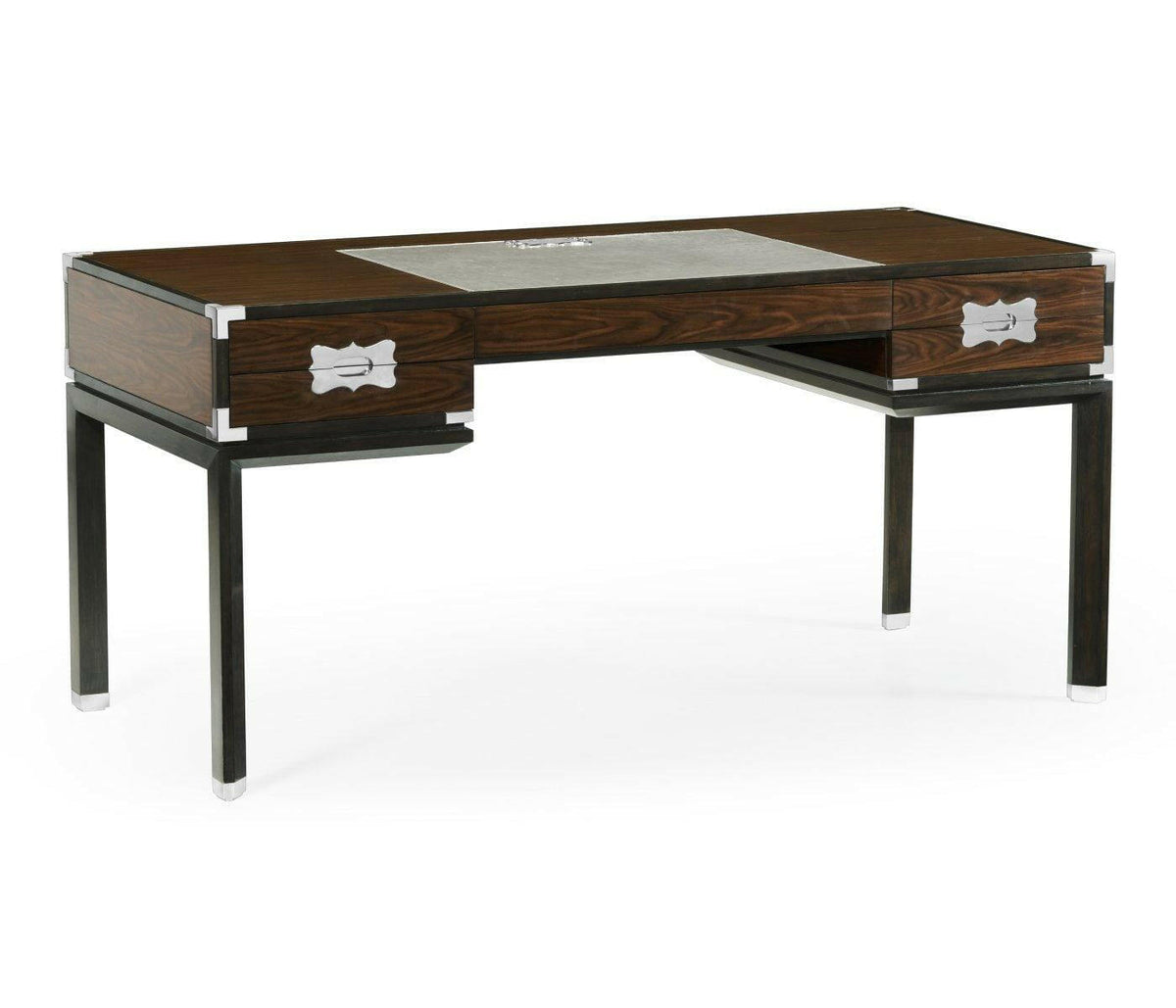 Jonathan Charles Desk Military in Santos Rosewood.