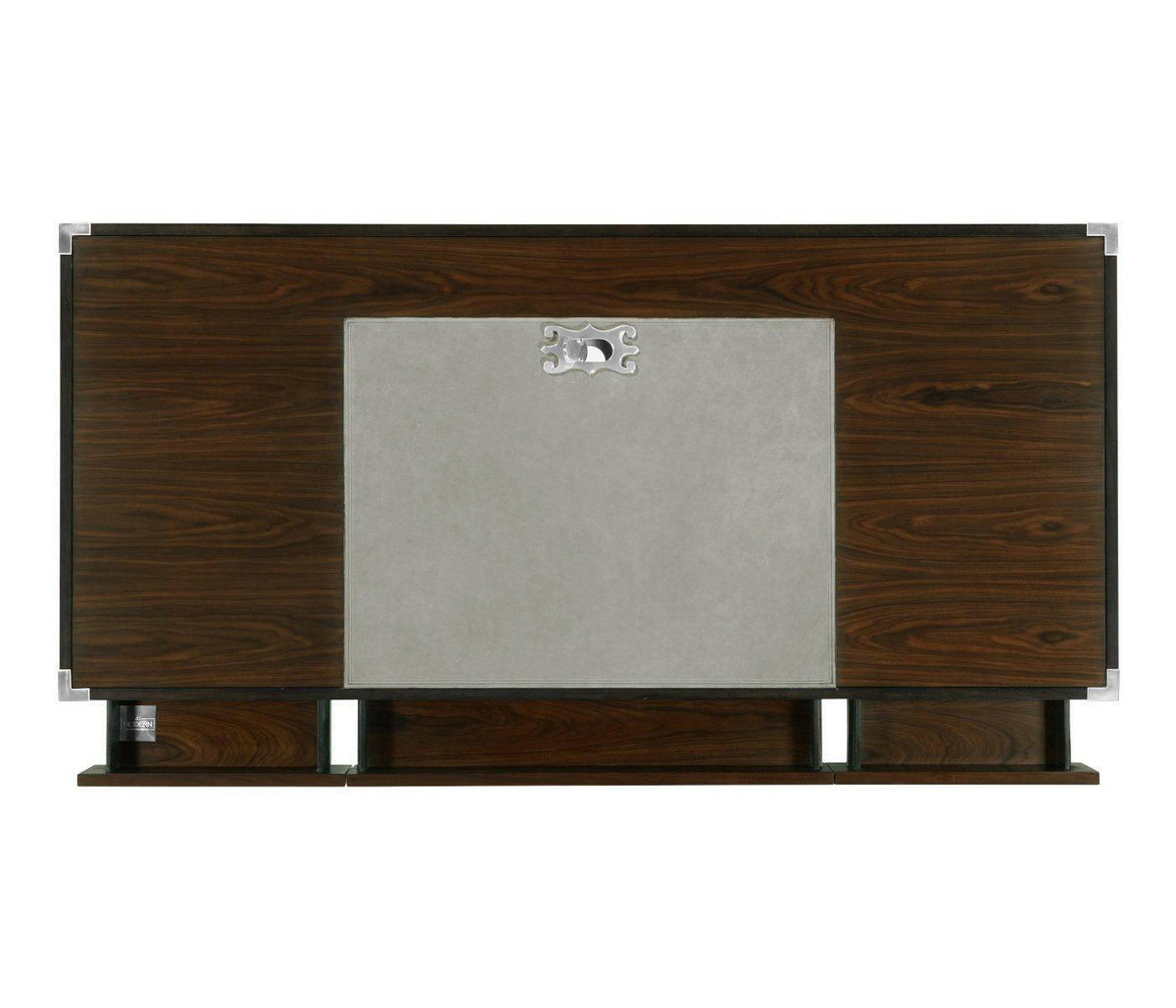 Jonathan Charles Desk Military in Santos Rosewood.
