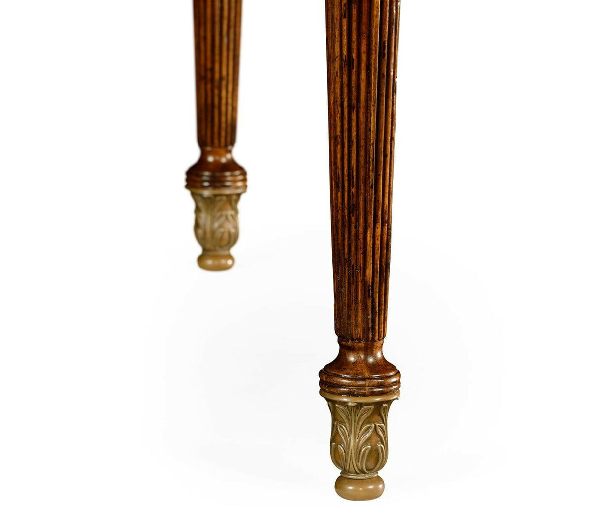 Jonathan Charles Desk Neoclassical in Walnut.