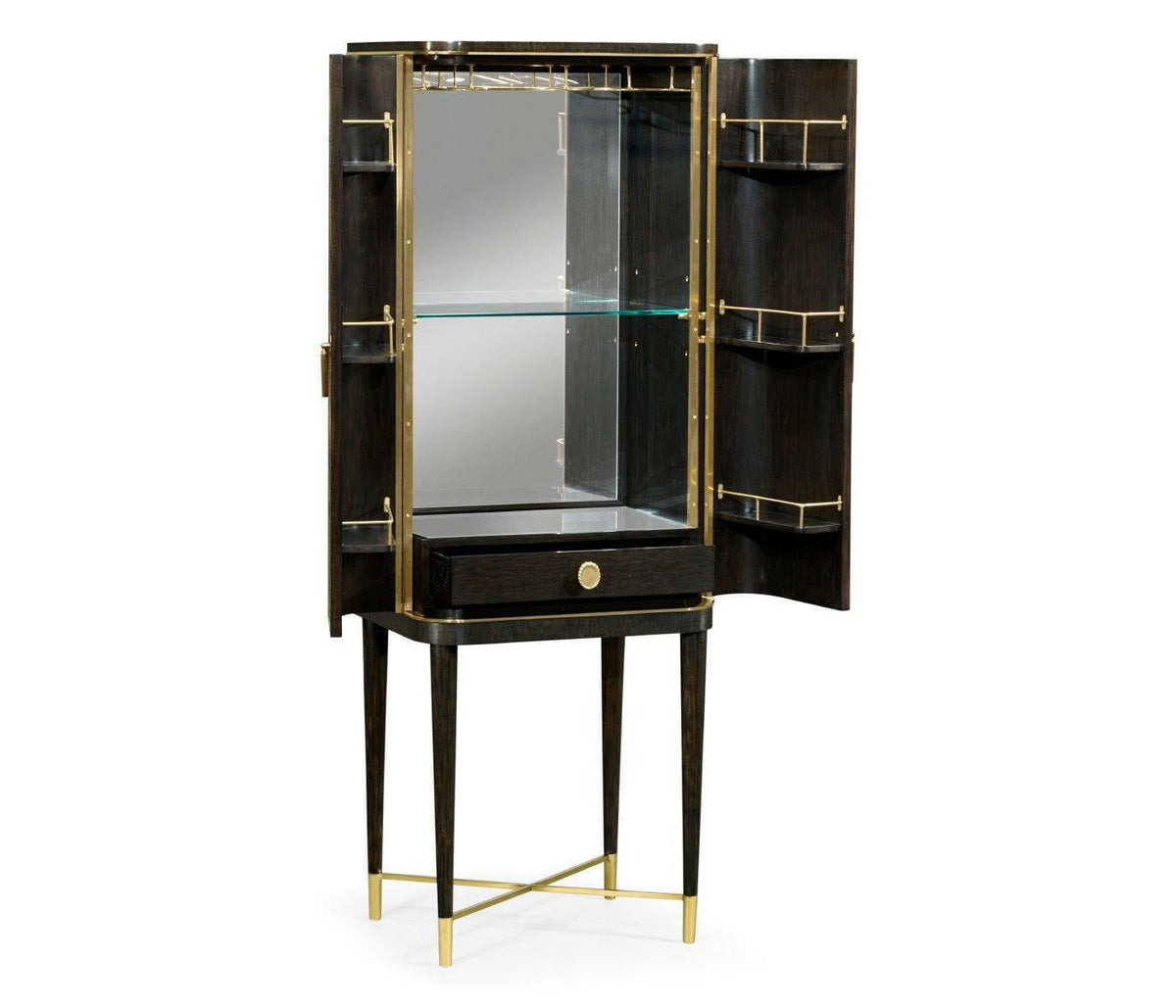 Jonathan Charles Drinks Cabinet Chinoiserie Style.