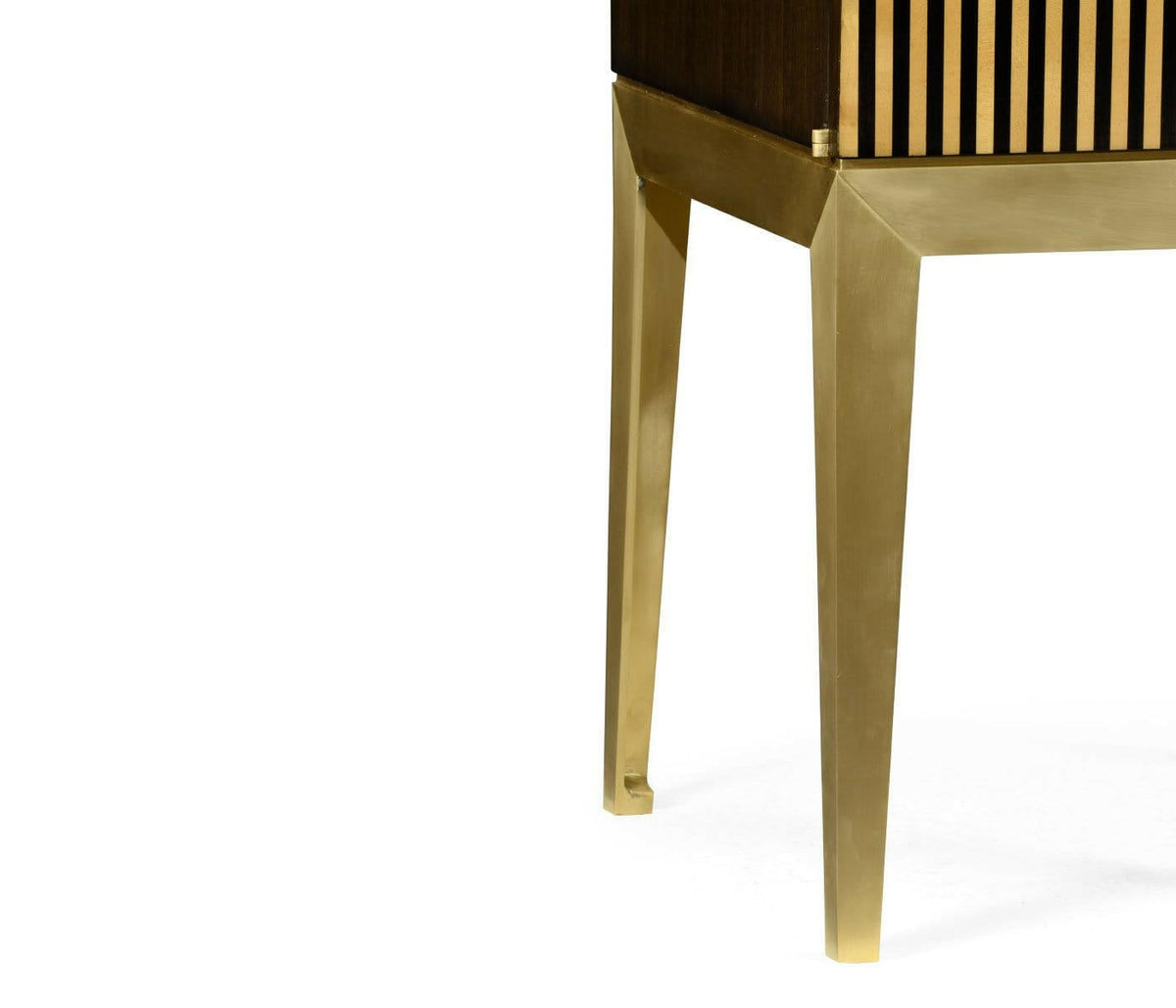 Jonathan Charles Drinks Cabinet Geometric Diamond - Left.