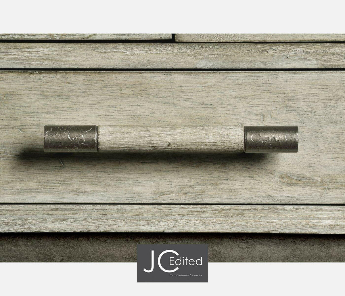 Jonathan Charles Drinks Cabinet Rustic in Rustic Grey.