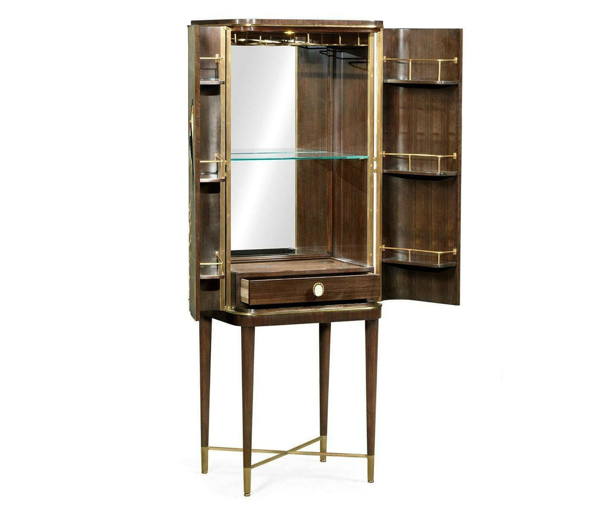 Jonathan Charles Drinks Cabinet with Hand Painted Birds.