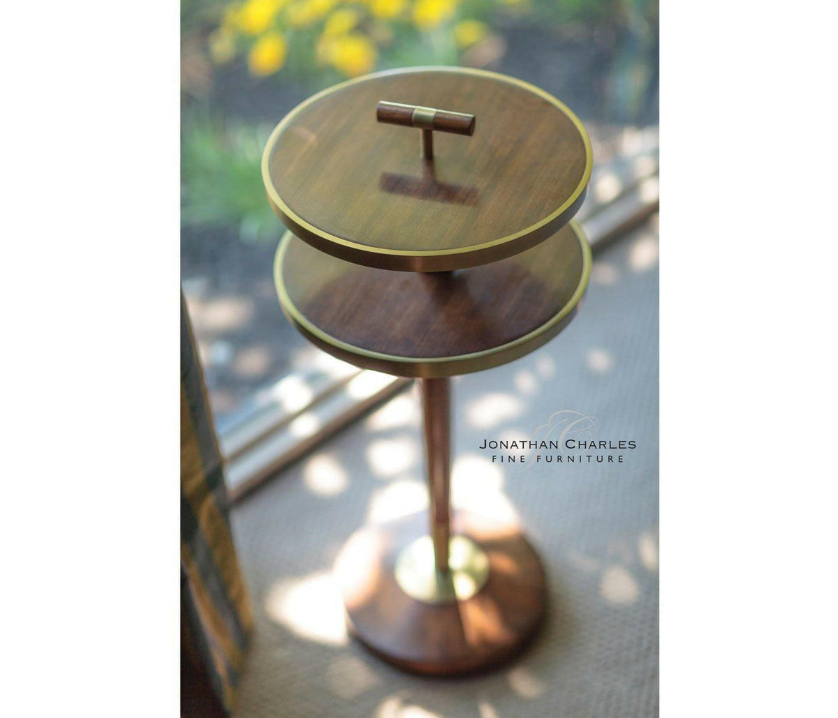 Jonathan Charles Drinks Table Italian 1950s.