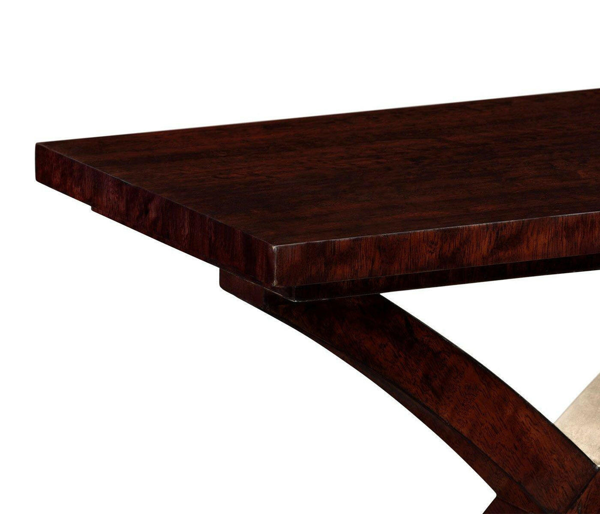 Jonathan Charles End Table London with Cross Leg.