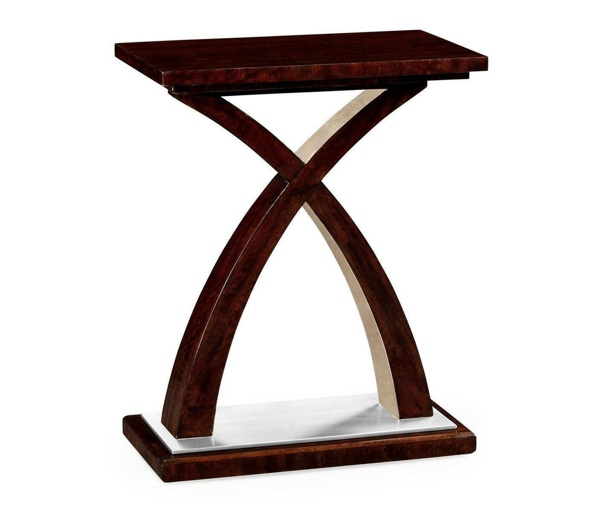 Jonathan Charles End Table London with Cross Leg.