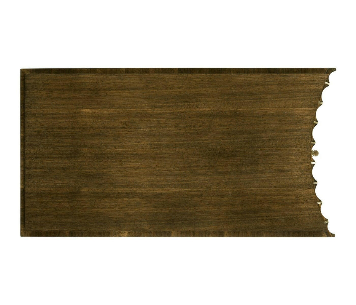 Jonathan Charles End Table with Drawer Reeded.