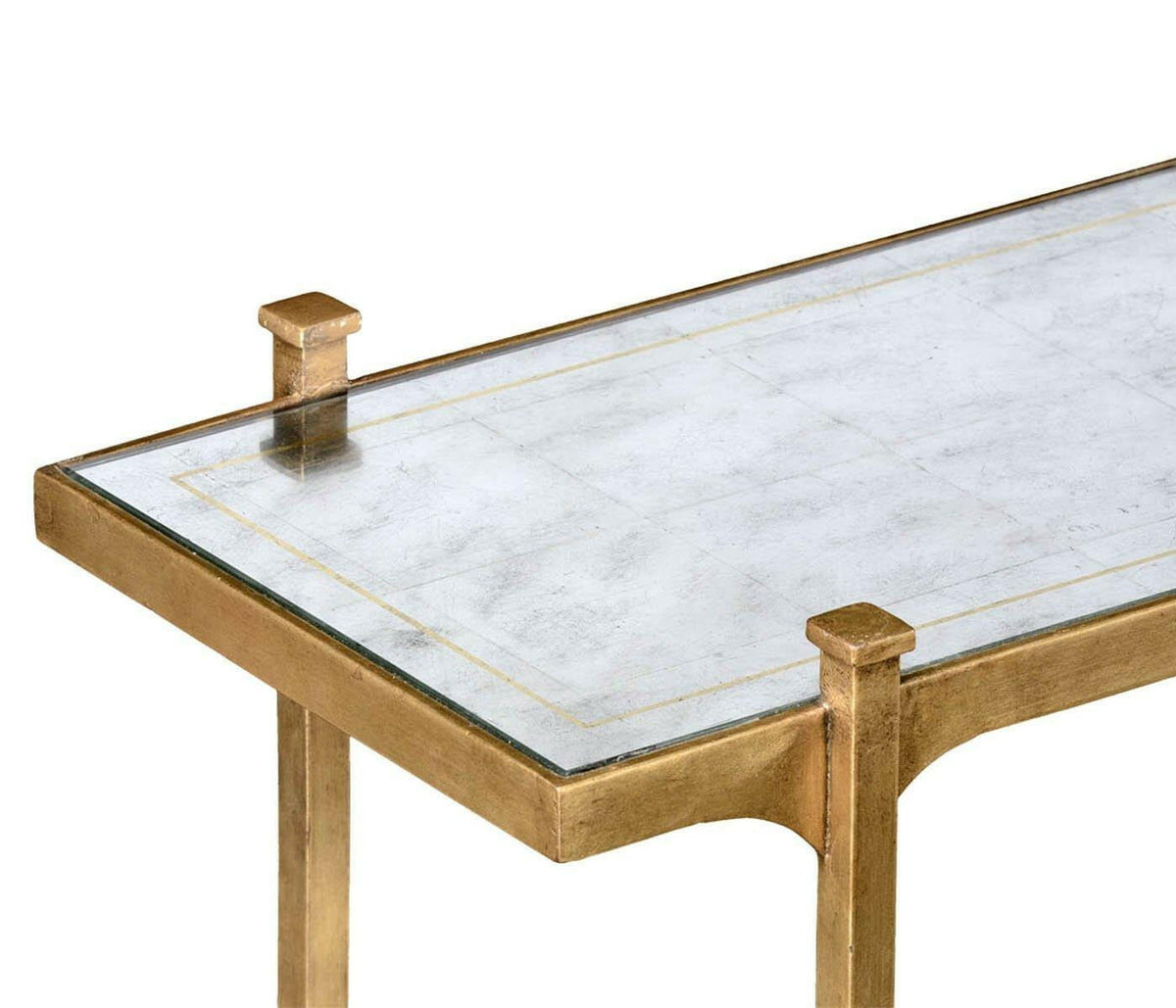 Jonathan Charles Etagere Contemporary Four-tier - Gilded.