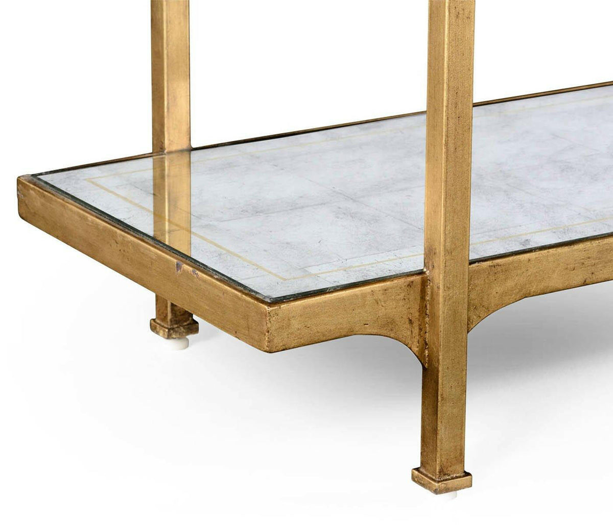 Jonathan Charles Etagere Contemporary Four-tier - Gilded.
