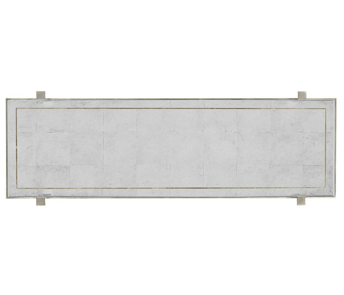 Jonathan Charles Etagere Contemporary Four-tier - Silver.