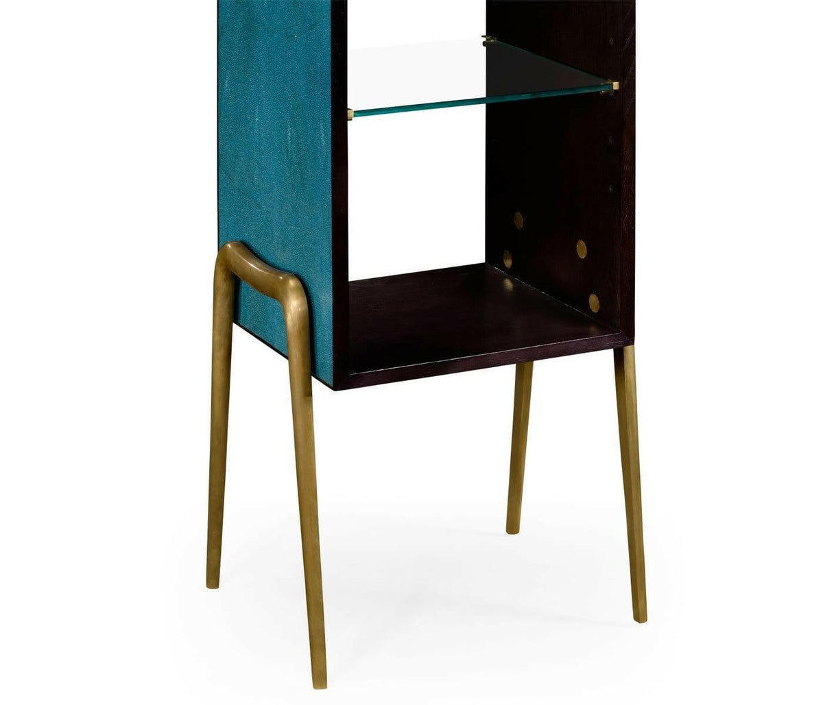 Jonathan Charles Etagere French 1930s - Brass.