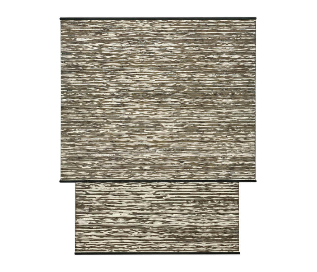 Jonathan Charles Etched Brass Nesting Side Tables.