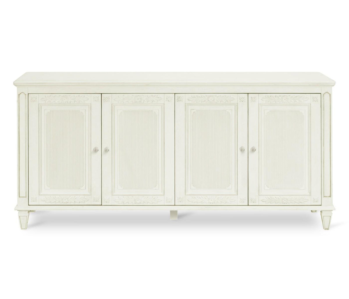 Jonathan Charles Floral Motif Sideboard.