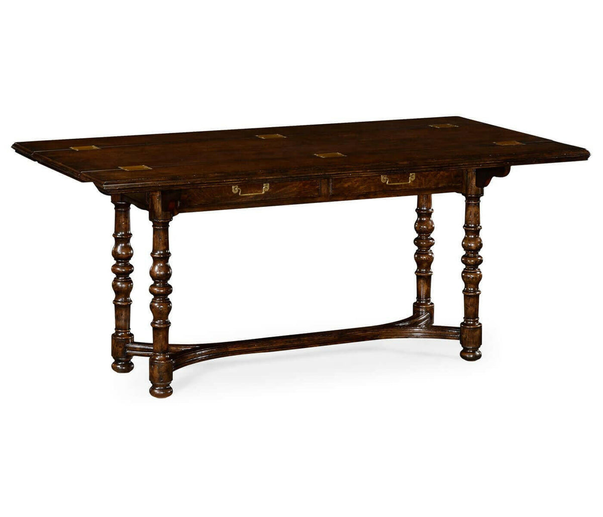 Jonathan Charles Forest Tudor Oak Hunt Table.