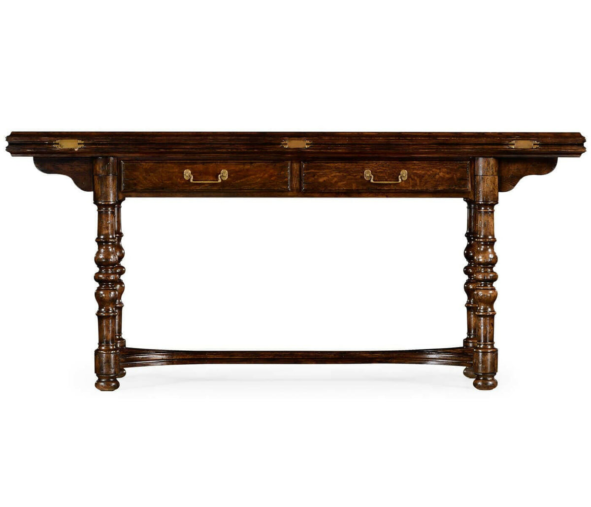 Jonathan Charles Forest Tudor Oak Hunt Table.