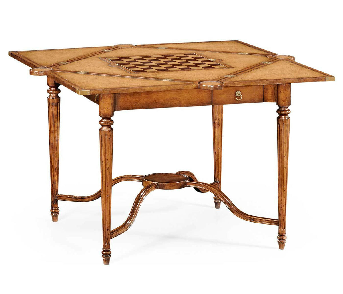 Jonathan Charles Games Table Monarch with Hinged Top.