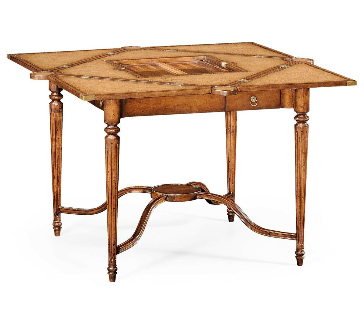 Jonathan Charles Games Table Monarch with Hinged Top.