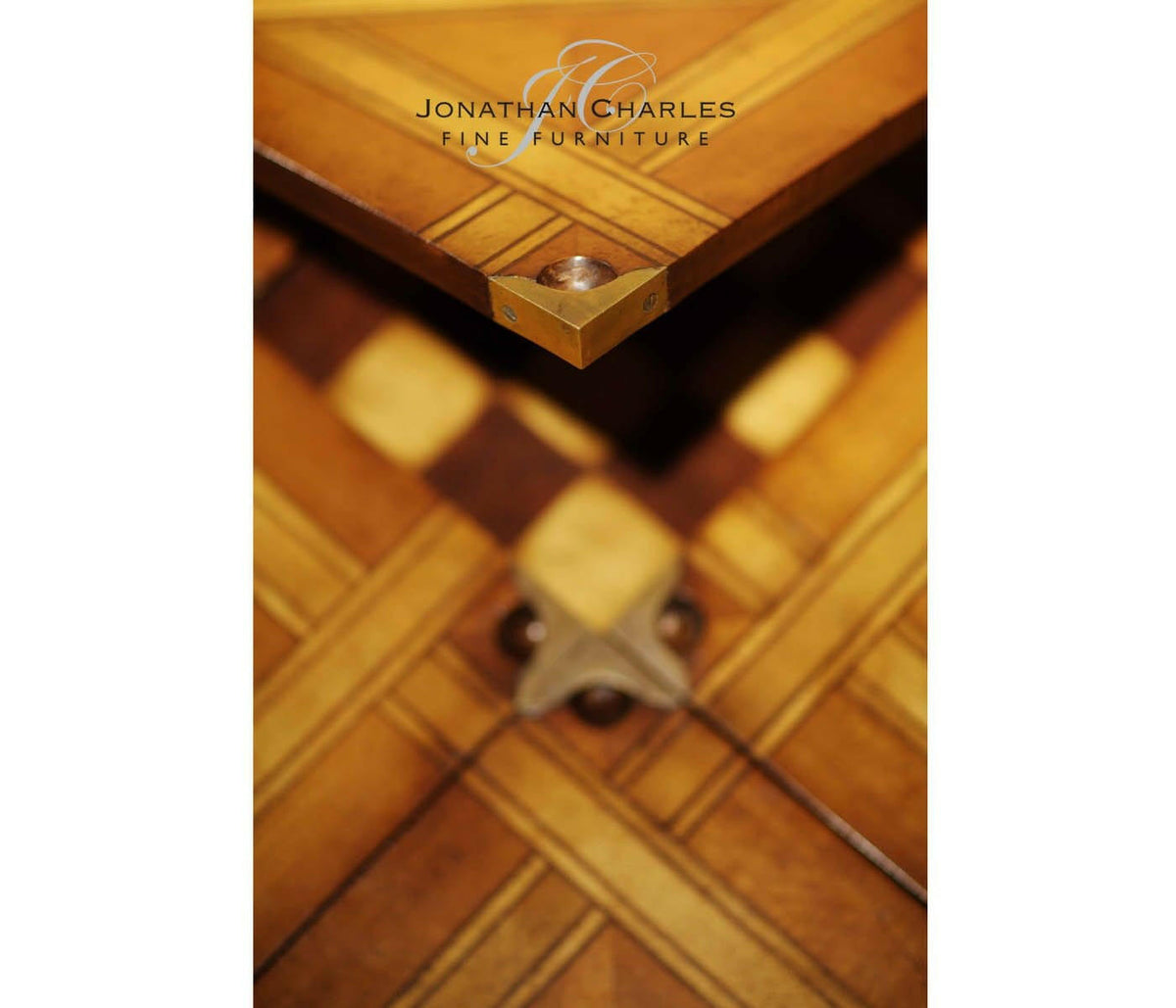 Jonathan Charles Games Table Monarch with Hinged Top.