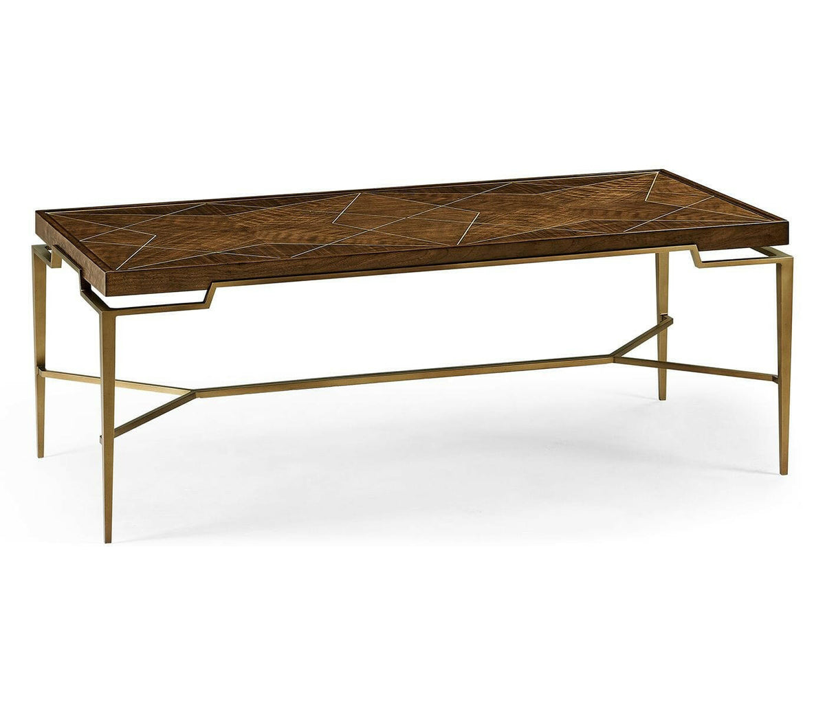 Jonathan Charles Garonne Inlaid Coffee Table.