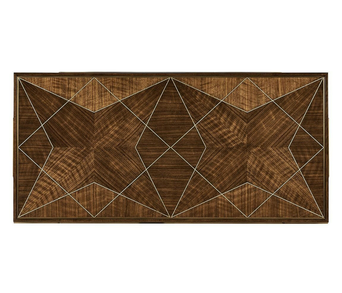 Jonathan Charles Garonne Inlaid Coffee Table.