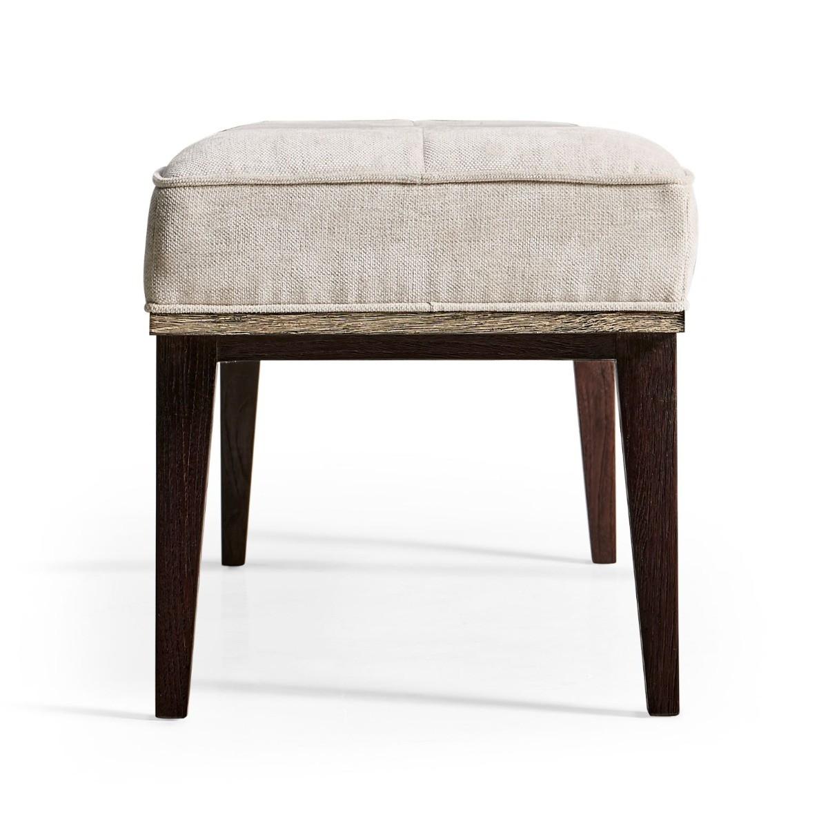 Jonathan Charles Living Jonathan Charles Geometric Upholstered Bench House of Isabella UK