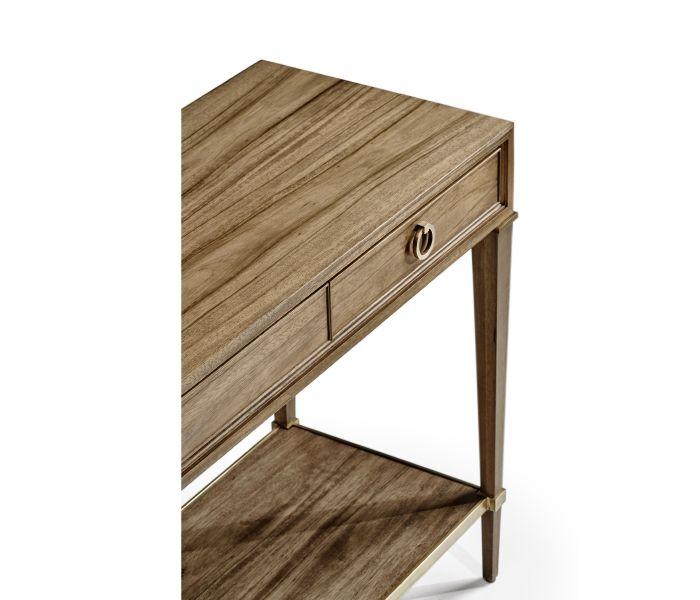 Jonathan Charles Golden Amber Console Table.