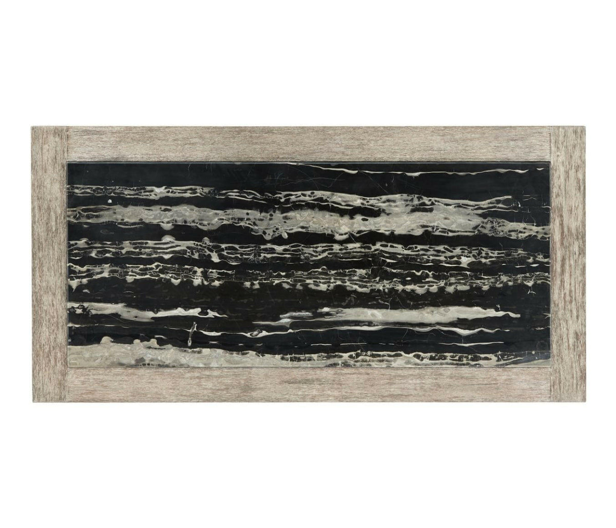 Jonathan Charles Hampton Rectangular Outdoor Coffee Table in Sand.